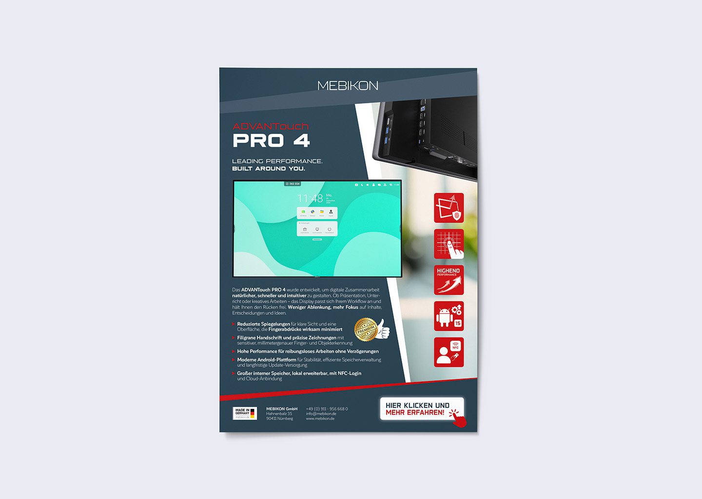 Flyer ADVANTouch PRO 4